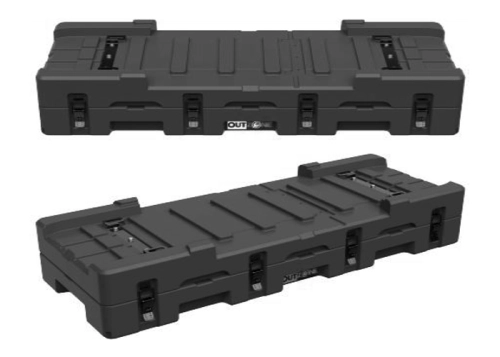 95L Rugged Case with Traction Board Compartment
