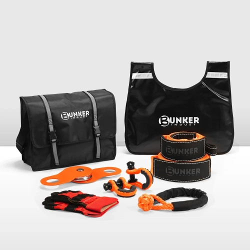3" x 20 ft 13.6T 4x4 Tow Strap Kit