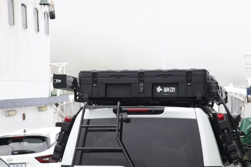 Skrzynia wyprawowa dachowa 128l Land Rover Discovery