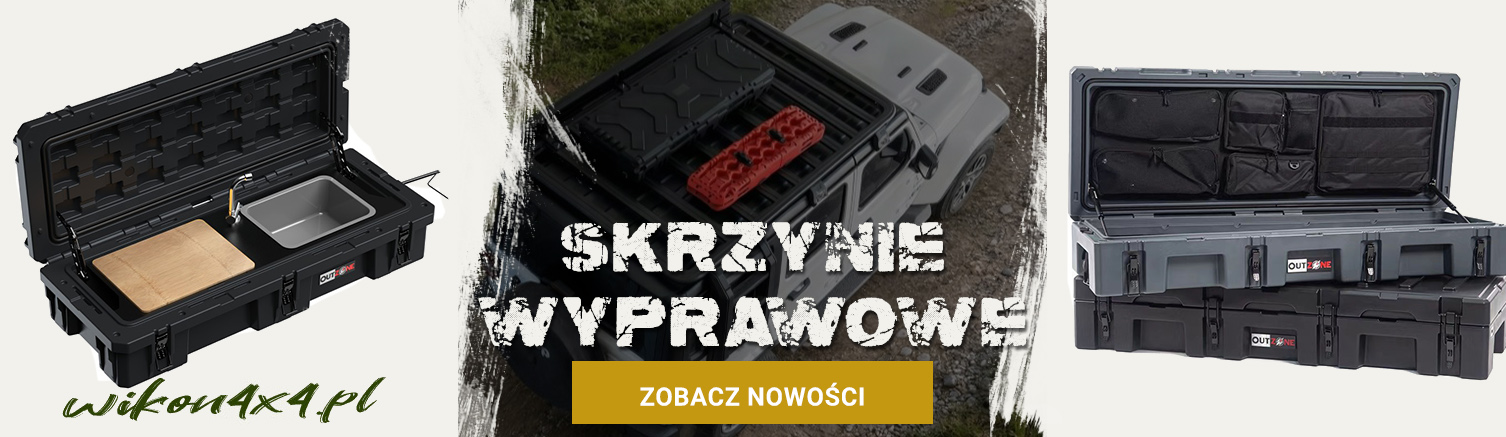 Skrzynie dachowe wyprawowe NOWE RODZAJE - Wikon4x4 Wikon